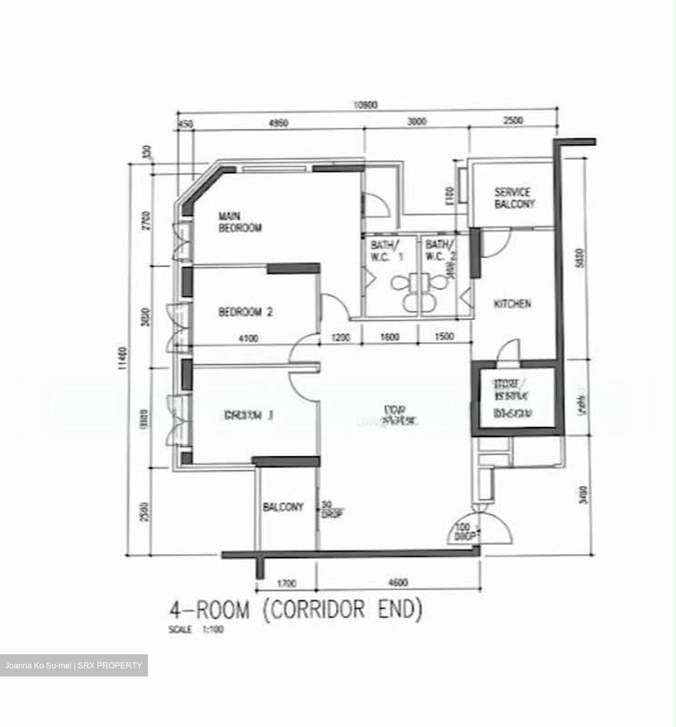 Blk 63B Lengkok Bahru Heights (Bukit Merah), HDB 4 Rooms #617698971